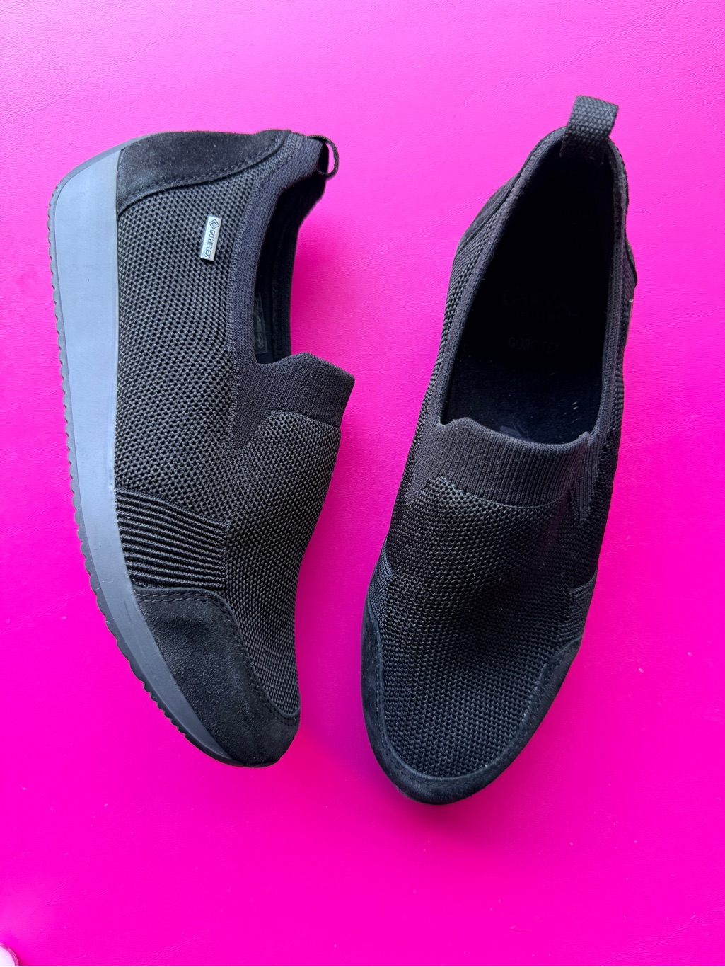 Ara Lilith Sneaker Us Size 6 Gore-Tex Slip On Sneakers Womenâs Aras Uk Size 3.5